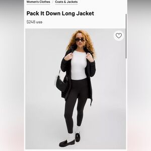 Lululemon pack it down jacket